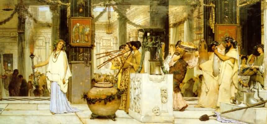 Sir Lawrence Alma Tadema The Vintage Festival