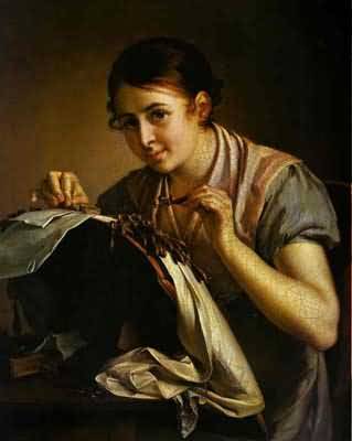 Vasily Tropinin The Lace Maker