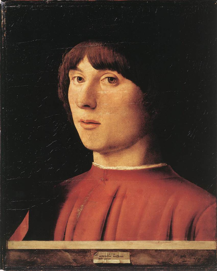 ANTONELLO da Messina Portrait of a Man 2