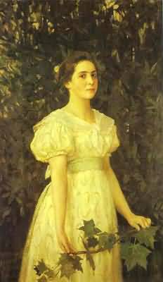 Victor Vasnetsov Portrait of Vera Mamontova