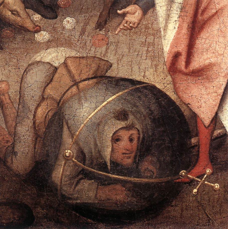 BRUEGHEL Pieter the Younger Proverbs detail 5