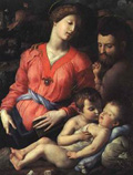 Agnolo di Cosimo di Mariano Bronzino The Panciatichi Holy Family