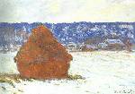 Haystack in Winter, Giverny - Claude Monet