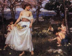 A Song of Springtime - John Waterhouse