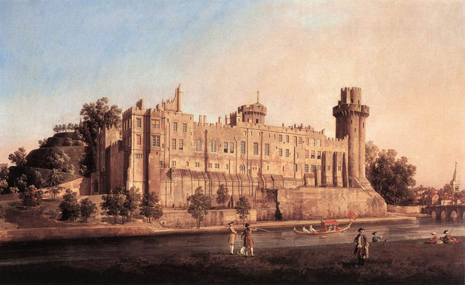 Canaletto Warwick Castle the South Front