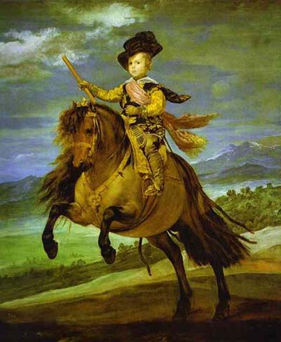 Diego Velazquez Prince Baltasar Carlos on Horseback