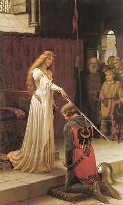 Edmund Blair Leighton The Accolade