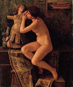 Elihu Vedder The Little Venetian Model