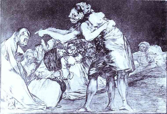 Francisco de Goya y Lucientes Disperate Desordenado or Disperate Matrimonial