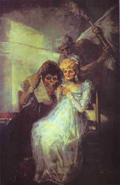 Francisco de Goya y Lucientes Time of the Old Women