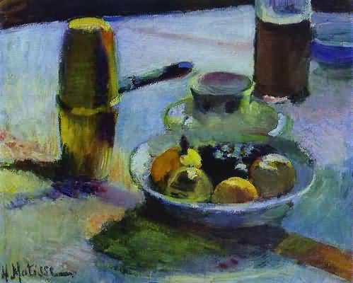 Henri Matisse Fruit and Coffee Pot