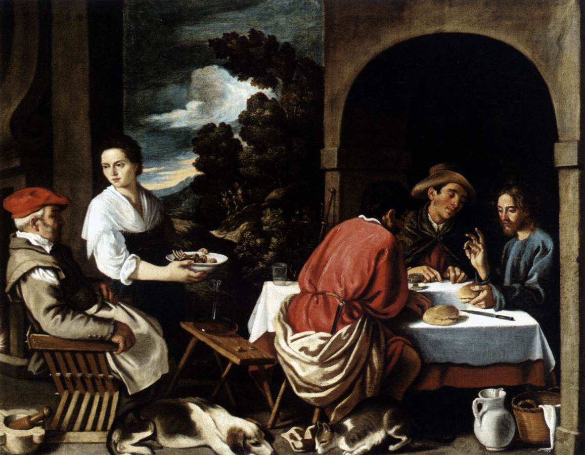 ORRENTE Pedro The Supper at Emmaus