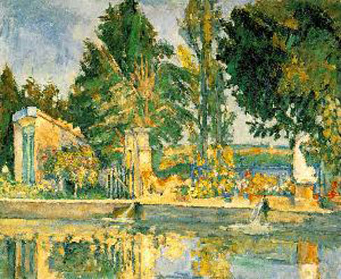 Paul Cezanne Jas De Buffan, The Pool