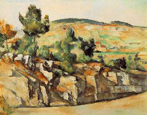 Paul Cezanne Mountains In Provence