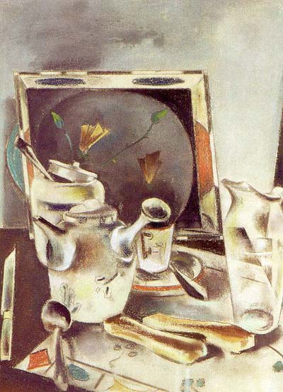 Preston Dickinson Still Life_ Tea Table