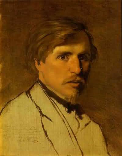 Vasily Perov Portrait of the Artist Illarion Prianishnikov