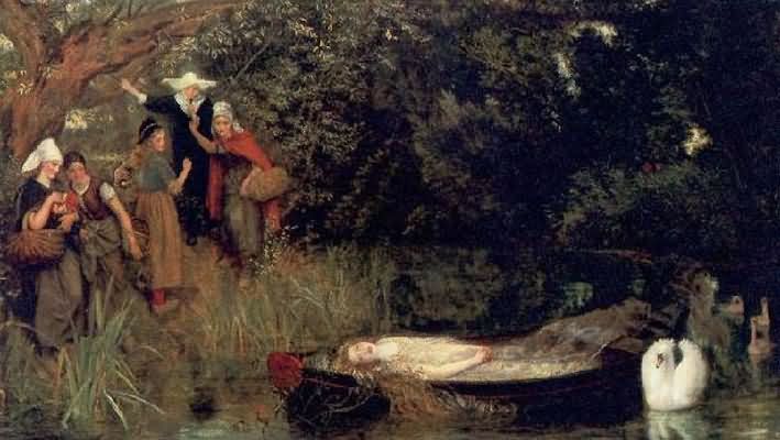 Arthur Hughes The Lady of Shalott