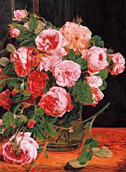 Ferdinand Georg Waldmuller Die Rose