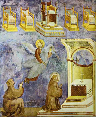 Giotto The Vision of the Thrones