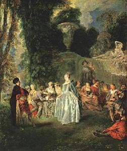 Jean Antoine Watteau Fetes Venitiennes