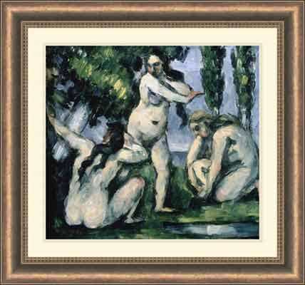 Paul Cezanne Baigneuses