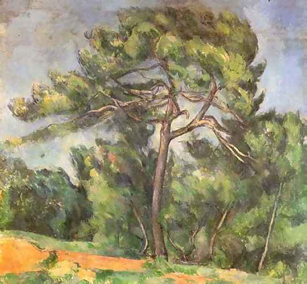 Paul Cezanne The Great Pine