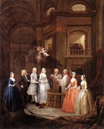 William Hogarth Scene in a Gaming House. A Rake s Progress