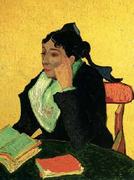 Madame Ginoux with Books