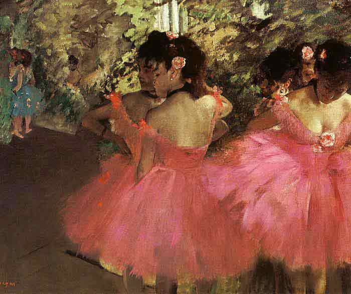 Dancers in Pink, 1880-1885