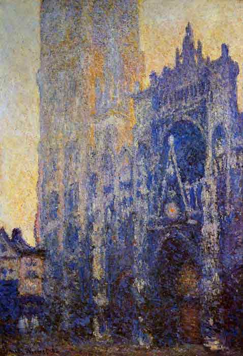Rouen Cathedral, the Portal, Morning Effect , 1893