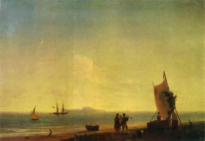 View of Capri, 1845