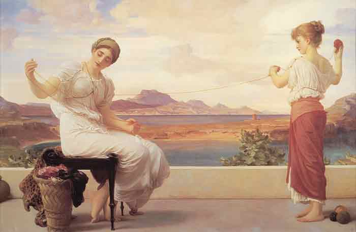 Winding the Skein, c.1878