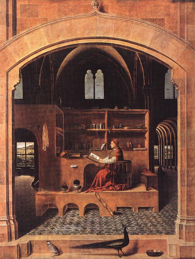 St Jerome in his Study