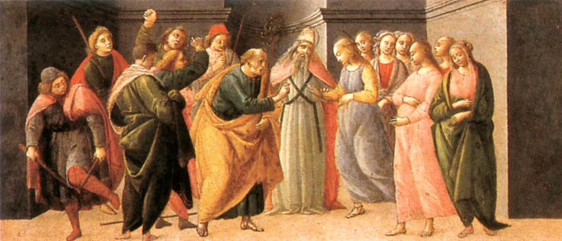 Predella - Marriage of Mary