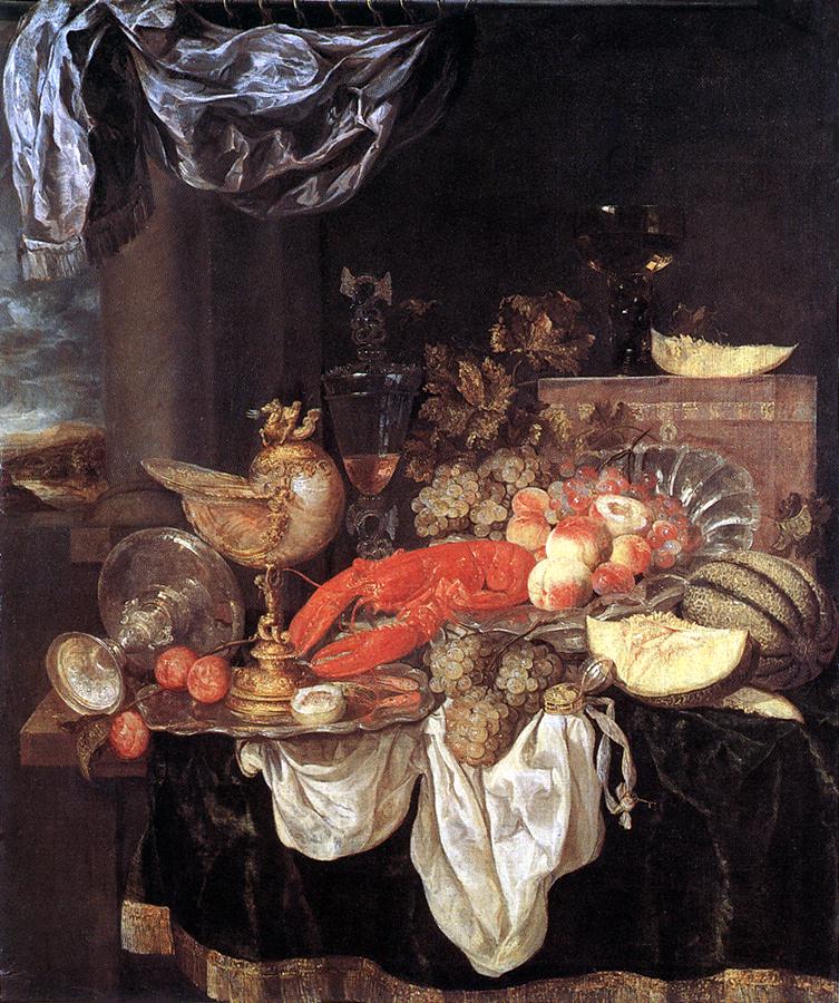 Large Still-life with Lobster