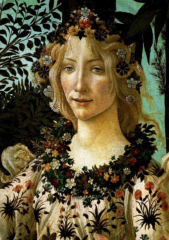 La Primavera, Allegory of Spring (detail) 2