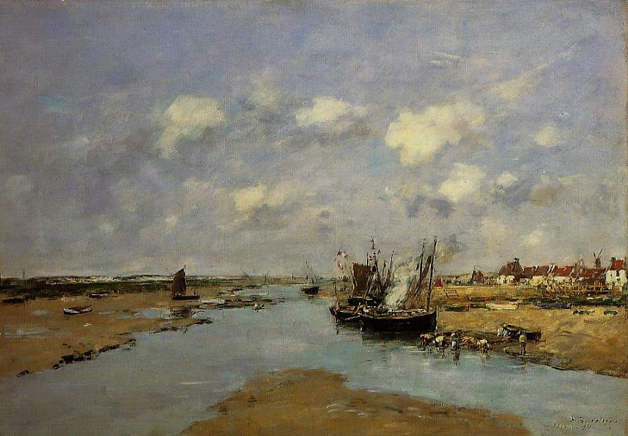 Etaples, La Canache, Low Tide