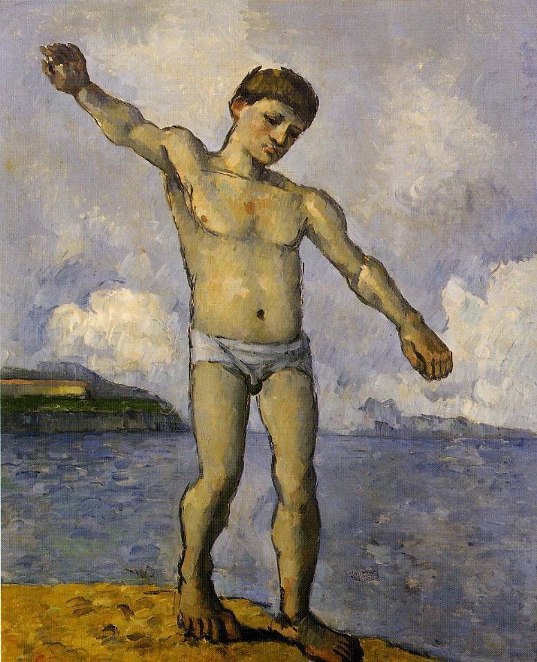 Bather with Outstreched Arms