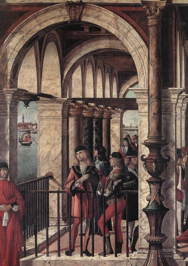 Arrival of the English Ambassadors (detail) 1