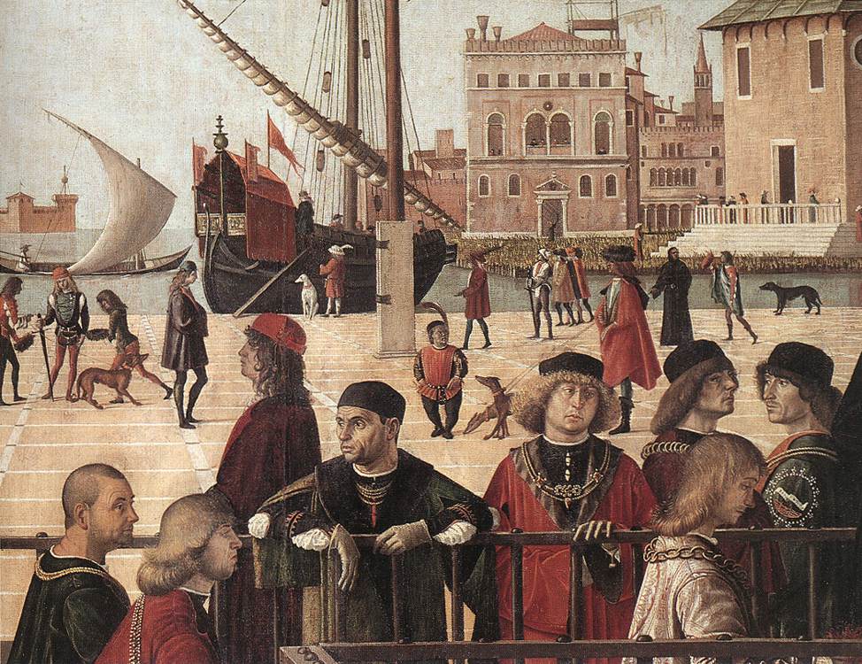 Arrival of the English Ambassadors (detail) 2
