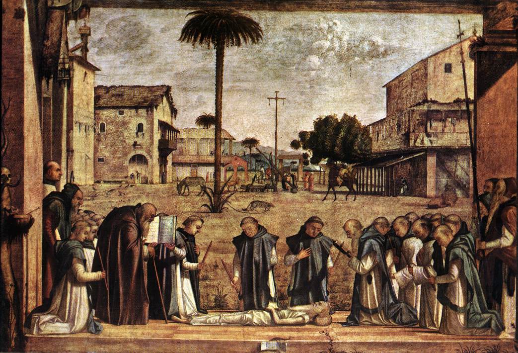 Funeral of St Jerome