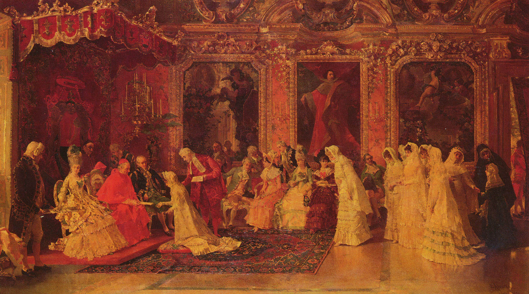 Princess Borghese Bestowing Dowries