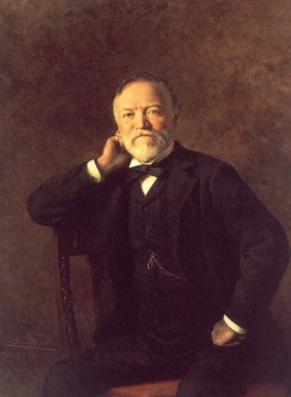 Portrait of Andrew Carnegie