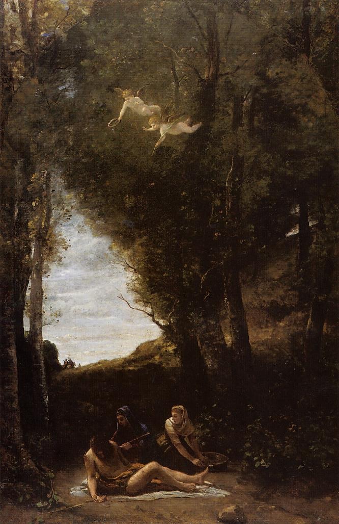 Saint Sebastian in a Landscape