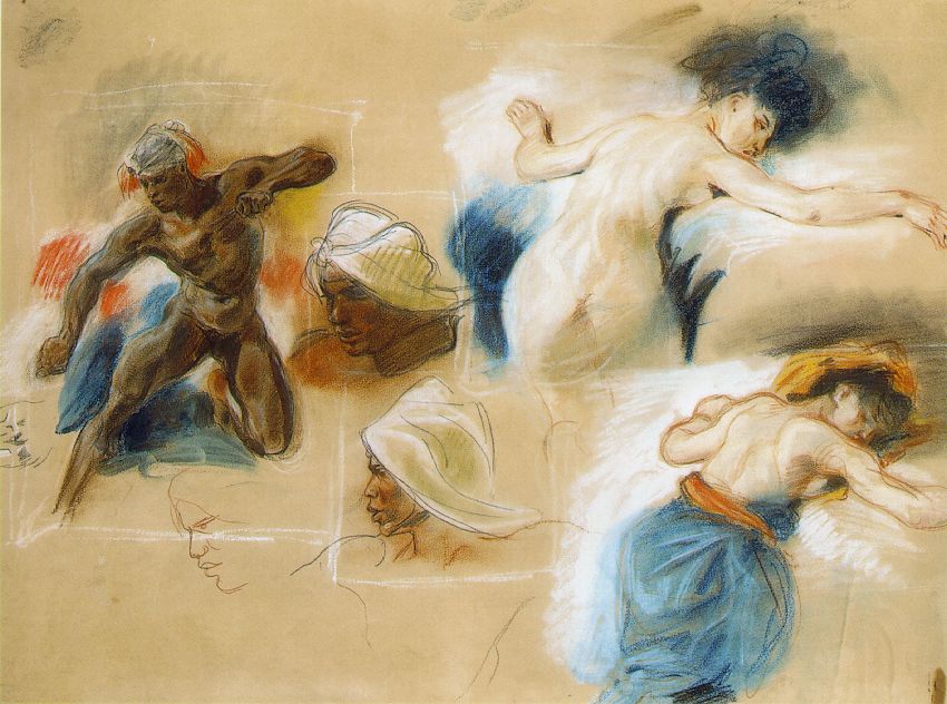 Sketch for The Death of Sardanapalus