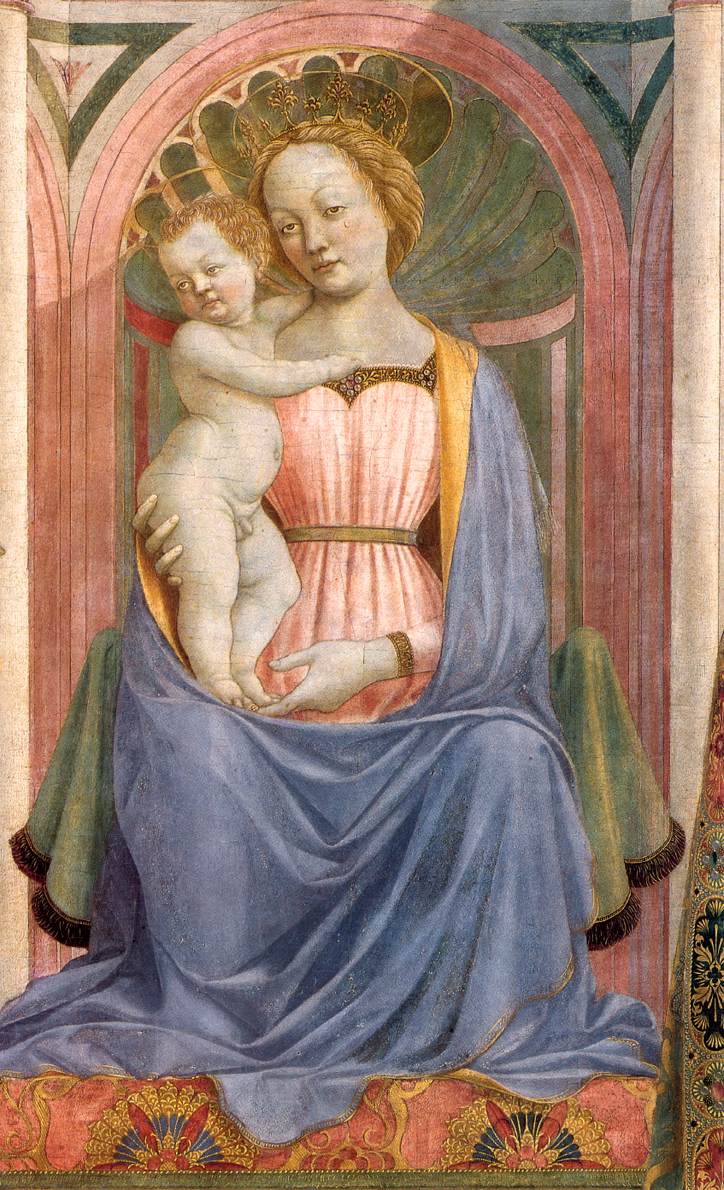 The Madonna and Child with Saints (detail) 2