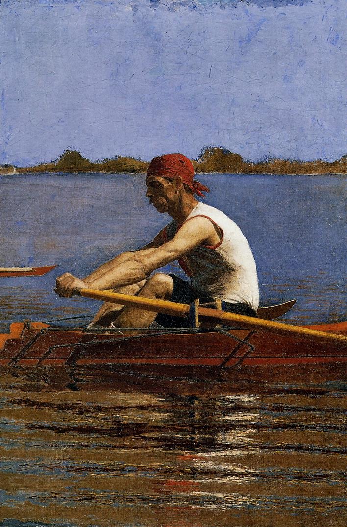 John Biglin in a Single Scull 1