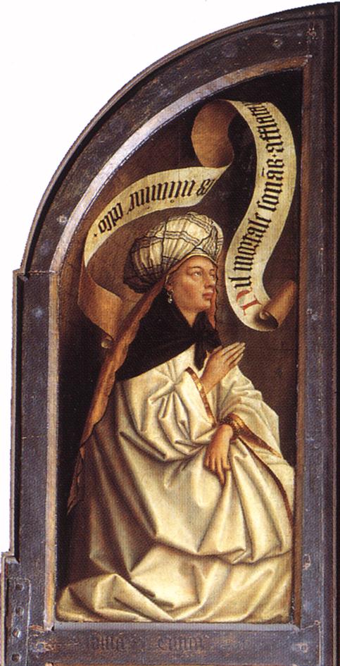 The Ghent Altarpiece - Erythraean Sibyl