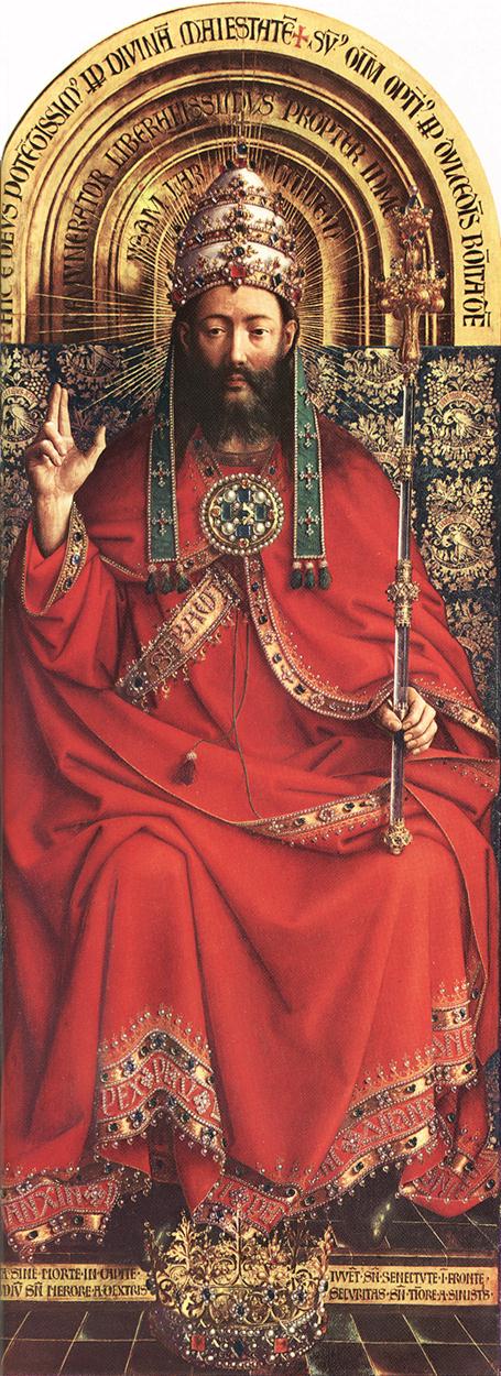 The Ghent Altarpiece - God Almighty