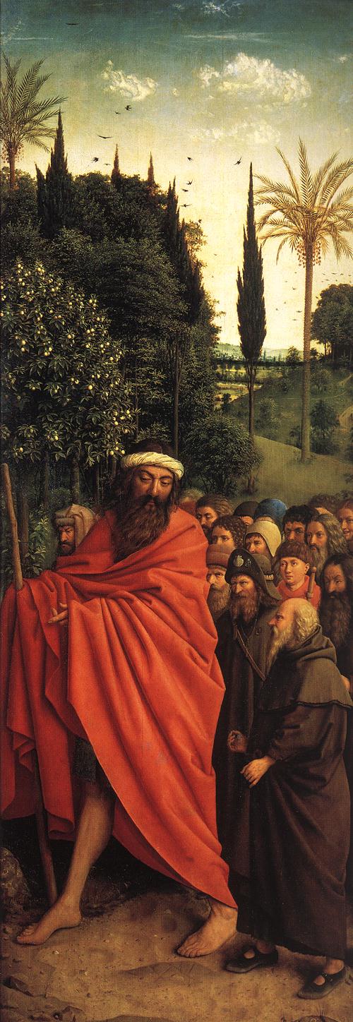 The Ghent Altarpiece - The Holy Pilgrims